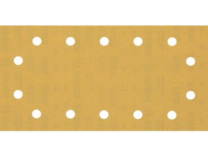 BOSCH Brusné papíry EXPERT C470 se 14 otvory pro vibrační brusky 115 × 230 mm, P320, 50 ks