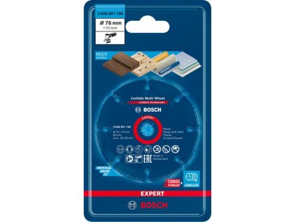 BOSCH Víceúčelový řezný kotouč EXPERT Carbide Multi Wheel 76 mm, 10 mm