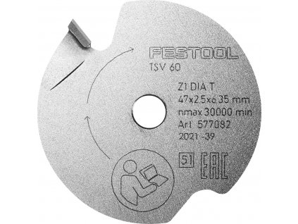 Předřezávací pilový kotouč DIA 47x2,5x6,35 T1