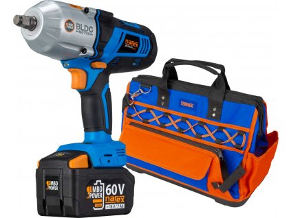 ASR 610-3HTB - 60V BRUSHLESS JUMBO POWER bezuhlíkový rázový utahovák s regulací výkonu pro nejnáročnější použití