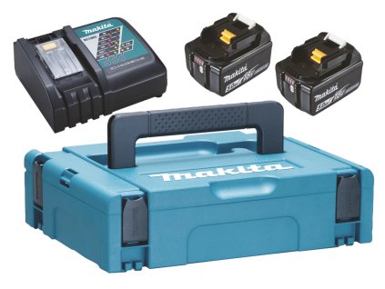 Sada Li-ion LXT 18V 2ksBL1850B+1ks nabíječka DC18RC+1ksMakpac - 197624-2