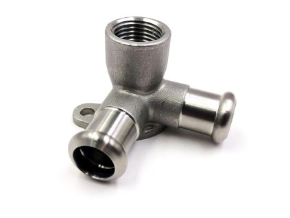INOX PRESS-Ukončení na zeď rohové 18mm a x1/2"i