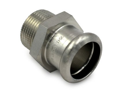 INOX PRESS-Připojovací šroubení 22mm x 1/2"a