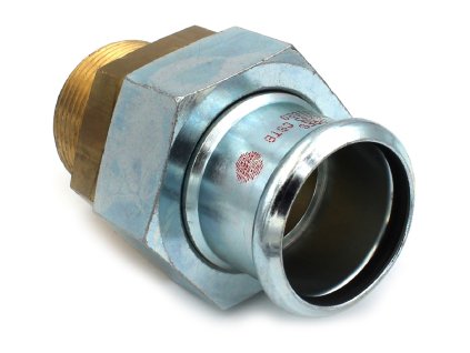 STEEL PRESS-Připojovací šroubení 35mm x 5/4"a