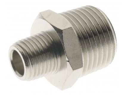Dvojitá vsuvka redukční konická R 1/8"a x R 1/2"a