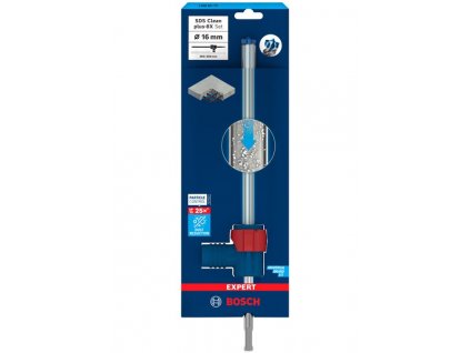 BOSCH Set vrtáku s odsáváním do betonu EXPERT SDS Clean plus-8X, 16 × 200 × 350 mm