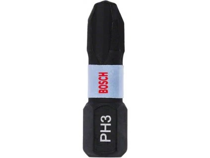 Bosch Bit PRO Phillips Impact, PH3, 25 mm, 2 ks (2608522469)