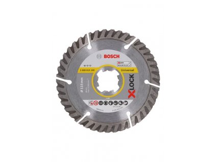 BOSCH X-LOCK Standard for Universal, 115 × 22,23 × 1,6 × 10, 2 ks