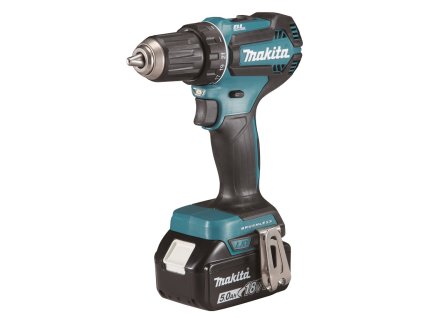 Aku bezuhlíkový šroubovák Li-ion LXT 18V/5,0 Ah,Makpac - DDF485RTJ