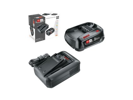BOSCH Startovací sada 18 V (1× 2,5 Ah + AL 18V-44)