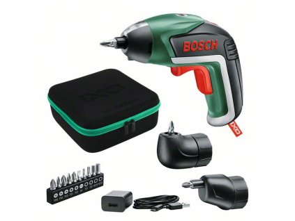 BOSCH IXO 5 Full Set – s úhlovým nástavcem a excentrickým nástavcem