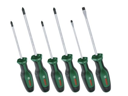 BOSCH Sada šroubováků 6 kusů