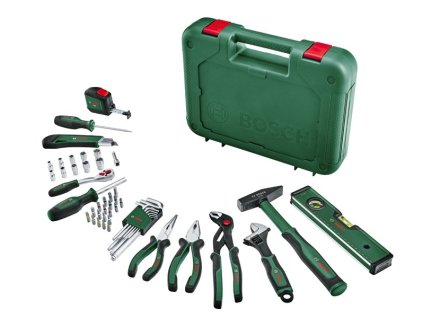 BOSCH Sada pokročilého ručního nářadí 52 kusů