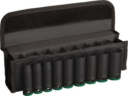 BOSCH Sada PRO Impact Socket Set, ½″, prodloužené, 9 ks