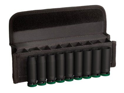Bosch Sada PRO Impact Socket Set, ½″, prodloužené, 9 ks (2608003039)
