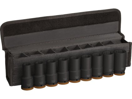 BOSCH Sada PRO Impact Socket Set, ¾″, prodloužené, 9 ks
