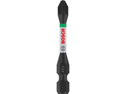 BOSCH Bit PRO Pozidriv Impact, PZ2, 55 mm, 2 ks