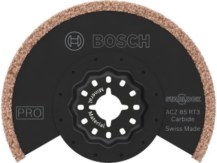 BOSCH Segmentový pilový list s karbidovými zrny PRO ACZ 85 RT3, 85 x 2,5 mm, 10 ks (2608669121)