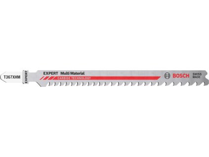 BOSCH Pilový plátek pro přímočaré pily EXPERT Multi Material T367XHM, 10 ks