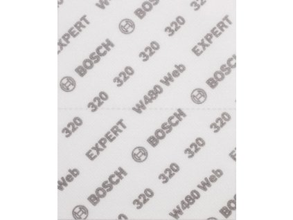 BOSCH EXPERT W480 Web 1/4 ruční brusná síť, 115 × 140 mm, G320