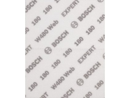 BOSCH EXPERT W480 Web 1/4 ruční brusná síť, 115 × 140 mm, G180