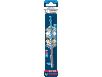 Bosch Vrták EXPERT HEX-9 Multi Construction, 8 × 90 × 150 mm Professional (2608902266)