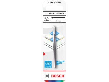 Bosch Vrták CYL-9 Soft Ceramic 5,5 × 70 mm Professional (2608707345)