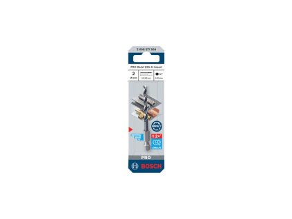 Bosch Vrták do kovu PRO Metal HSS-G Impact, 2 × 24 × 60 mm Professional (2608577564)