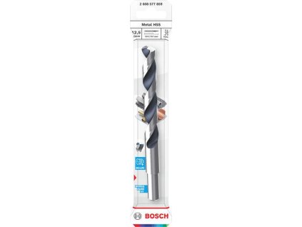Bosch Vrták do kovu Metal HSS, 12,5 × 101 × 151 mm, zúžená stopka CYL Professional (2608577859)