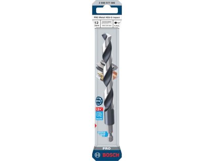 Bosch Vrták do kovu PRO Metal HSS-G Impact, 12 × 101 × 151 mm Professional (2608577586)