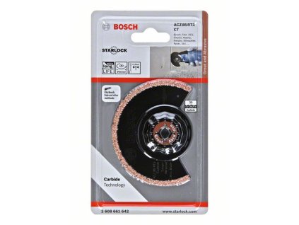 BOSCH Karbidový segmentový pilový kotouč s tvrdokovovými zrny RIFF ACZ 85 RT3 Professional (2608661642)