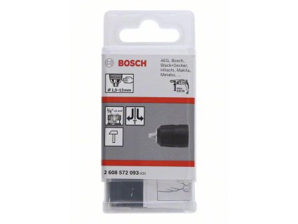 BOSCH Rychloupínací sklíčidla do 13 mm Professional