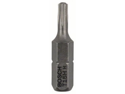 BOSCH Šroubovací bit T15H Security Torx® zvlášť tvrdý Extra-Hart Professional