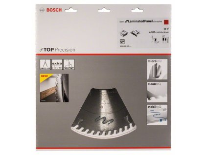 BOSCH Pilový kotouč do okružních pil Top Precision Best for Laminated Panel Abrasive Professional (2608642106)