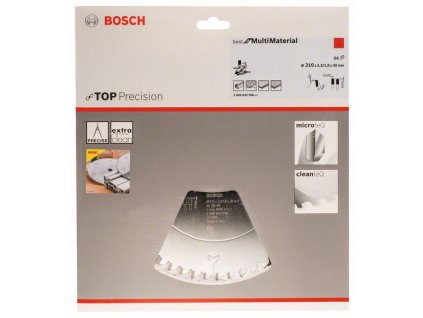 BOSCH Pilový kotouč do okružních pil Top Precision Best for Multi Material Professional
