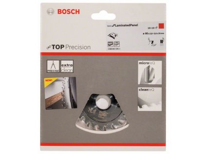 BOSCH Předřezový kotouč Top Precision Laminated Panel Professional (2608642126)