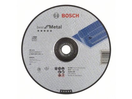 BOSCH Dělicí kotouč profilovaný Best for Metal Professional