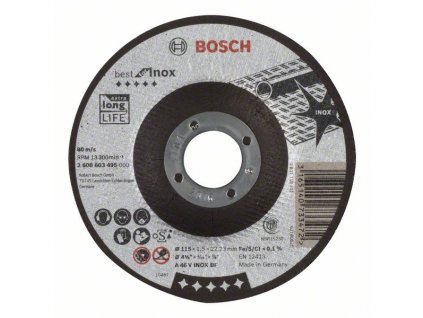 BOSCH Dělicí kotouč profilovaný Best for Inox Professional