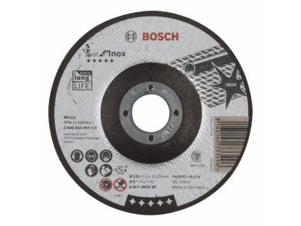 BOSCH Dělicí kotouč profilovaný Best for Inox Professional