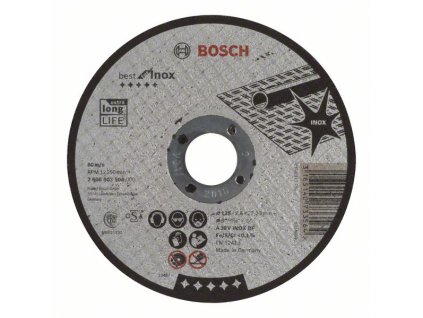 BOSCH Dělicí kotouč rovný Best for Inox Professional