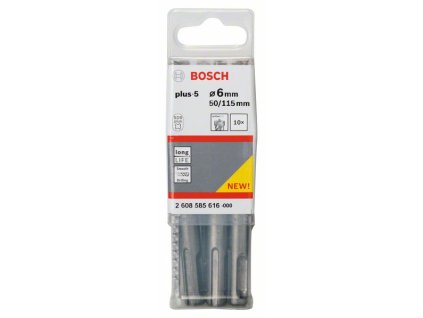 BOSCH Vrták do kladiv SDS plus-5 Professional (2608585616)