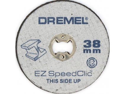 Kotouče na řezání v kovu s rychloupínáním DREMEL® EZ SpeedClic, 12dílná sada. (SC456B)