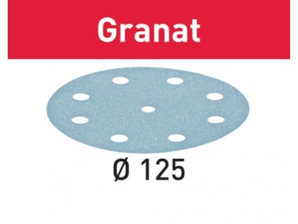 Brusné kotouče STF D125/8 P80 GR/10 Granat