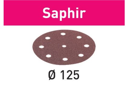 Brusné kotouče STF D125/8 P50 SA/25 Saphir