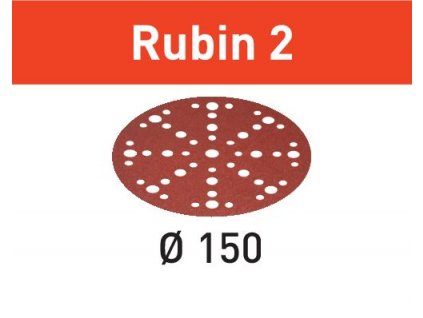 Brusné kotouče STF D150/48 P180 RU2/50 Rubin 2