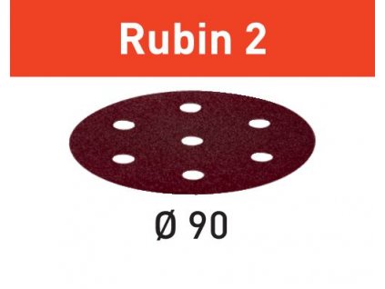 Brusné kotouče STF D90/6 P40 RU2/50 Rubin 2