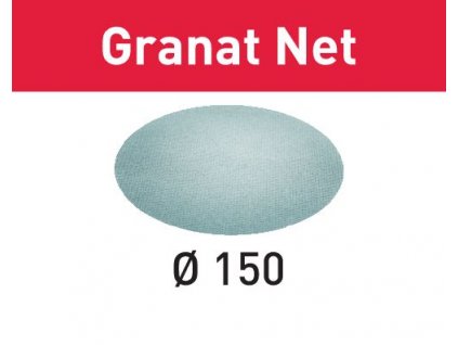 Brusivo s brusnou mřížkou STF D150 P180 GR NET/50 Granat Net