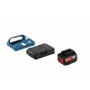BOSCH Startovací sada Wireless Charging GBA 18V 1x 4.0Ah MW-C + GAL 1830 W + rámeček