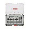 Bosch Sada ohraňovacích fréz PRO, stopka 6 mm, 6 ks (2607017468)