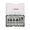 Bosch Sada ohraňovacích fréz PRO, stopka 8 mm, 6 ks (2607017469)